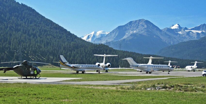 Saint-Moritz - Samedan : ενοικίαση ιδιωτικού τζετ