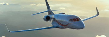 Challenger 850 sur le tarmac