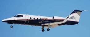 LEARJET 55 ενοικίαση ιδιωτικού τζετ 