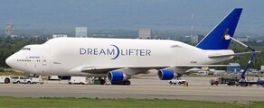 BOEING 747-400 DREAMLIFTER: Ενοικίαση φορτηγού αεροπλάνου 