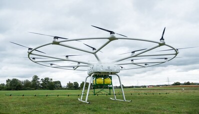 Το VoloDrone ελπίζει να φέρει επανάσταση στον κόσμο των γεωργικών μεταφορών
