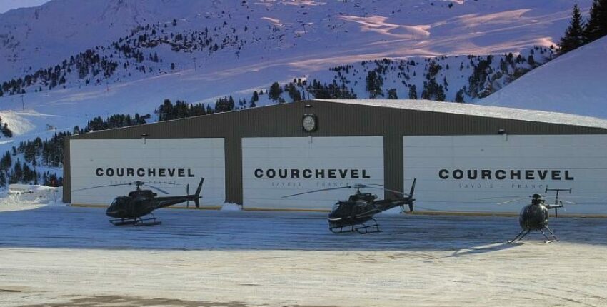 Γενεύη - Courchevel: μεταφορά με ελικόπτερο