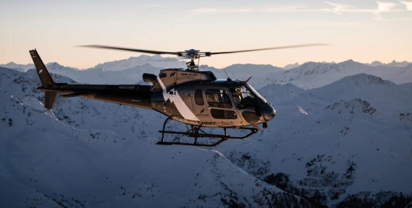 Γενεύη - Courchevel: μεταφορά με ελικόπτερο