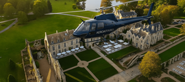 Το Château de Fontainebleau: εμπειρία με ελικόπτερο
