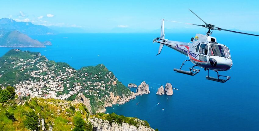 Σαλέρνο - Κάπρι: μεταφορά με ελικόπτερο