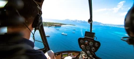Γκρενόμπλ - Κουρσεβέλ: μεταφορά με ελικόπτερο