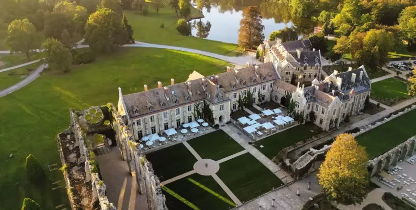 Abbaye des Vaux de Cernay: εμπειρία με ελικόπτερο