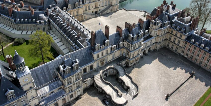 Το Château de Fontainebleau: εμπειρία με ελικόπτερο
