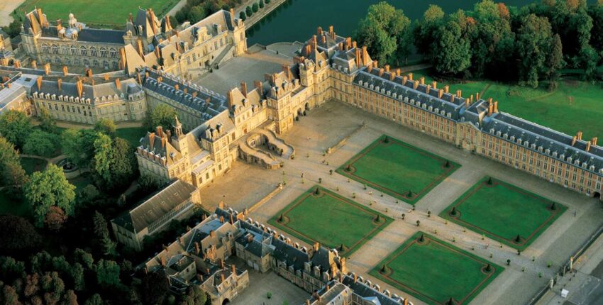Το Château de Fontainebleau: εμπειρία με ελικόπτερο