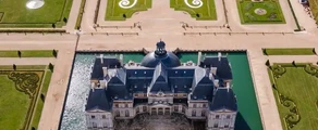 Πτήση με ελικόπτερο πάνω από το Château De Vaux-Le-Vicomte