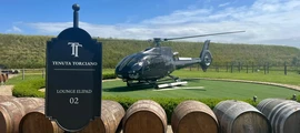 Château de Ferrières: εμπειρία με ελικόπτερο