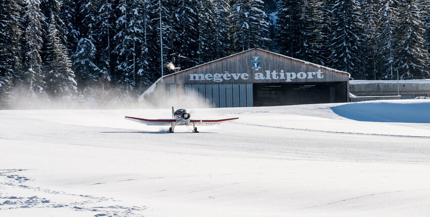 Γενεύη - Megève: μεταφορά με ελικόπτερο
